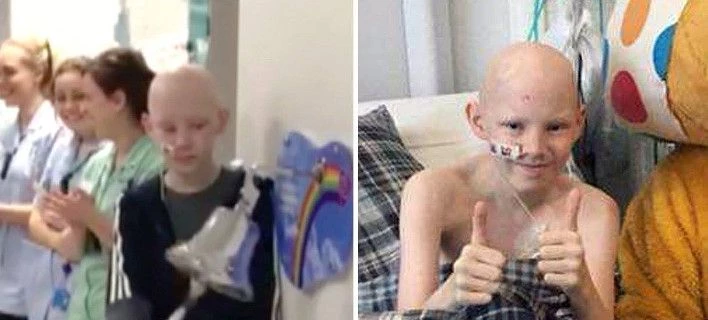 Ο 13χρονος νίκησε τον καρκίνο και κέρδισε τον θαυμασμό όλων – Όρθιοι τον χειροκροτούν γιατροί και νοσηλευτές